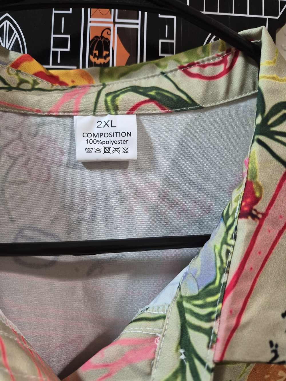 Casual Multicolor Graphic Print Woman's FLOW tunic Shirt - Picture 4 of 9